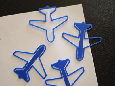 AirPlane Clip Bookmark – Marks Page & Line