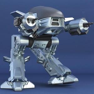 OCP ED-209 (1987) 3D Printing Model | Assembly + Action