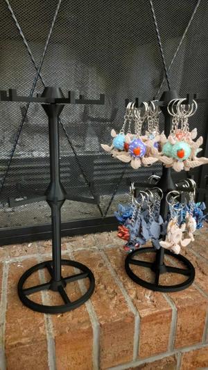 Spinning Keychain Display Rack, with Bearings