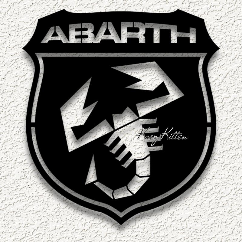 abarth emblem logo WALL ART HOME DECOR