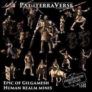 007 MESOPOTAMIA Epic of Gilgamesh Human Minis