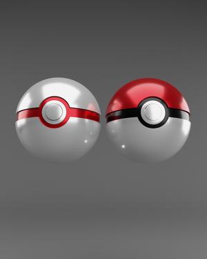 Opening Pokeball / Premier Ball – Fan Art