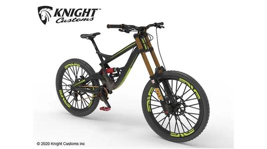 Down Hill Mountain bike 1/10 scale