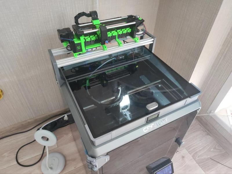 Creality K1 Max ERCF top mount   