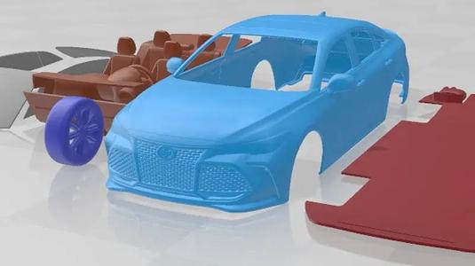 Toyota Avalon XSE V6 2019 Printable Car