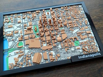 Indianapolis 3D Miniature v2