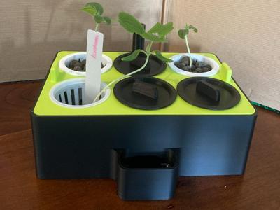 hydroponic indoor seed starter kit (kratky) 