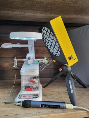 Battery/power bank/charger Solder Fume Extractor (air filter)