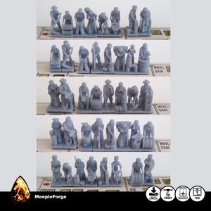 Scythe workers Core 5 factions 40pcs
