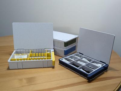 Stackable Box – Modular Division & Magnetic Latch