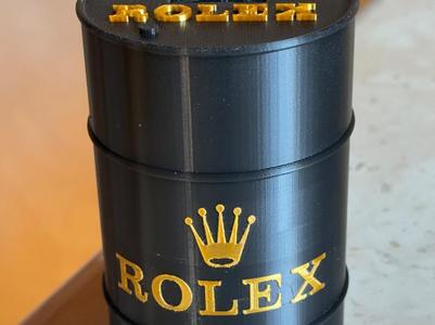 Rolex Oil Can Piggy Bank