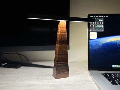 LED Desk Lamp – Wood Imitation