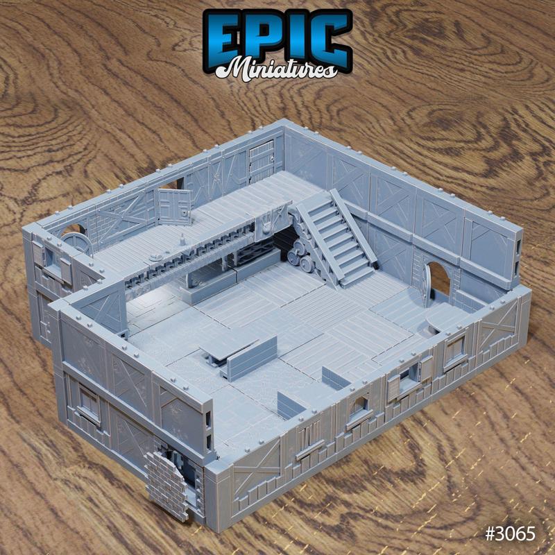 Modular Tavern Tiles / Medieval / Human Village Building / Warrior Pub / Dungeon Area Decoration / OpenLOCK