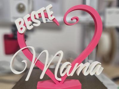 Beste Mama Herz