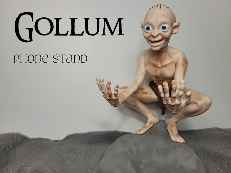 Gollum phone stand