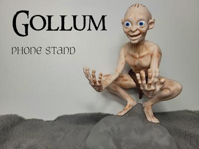 Gollum phone stand
