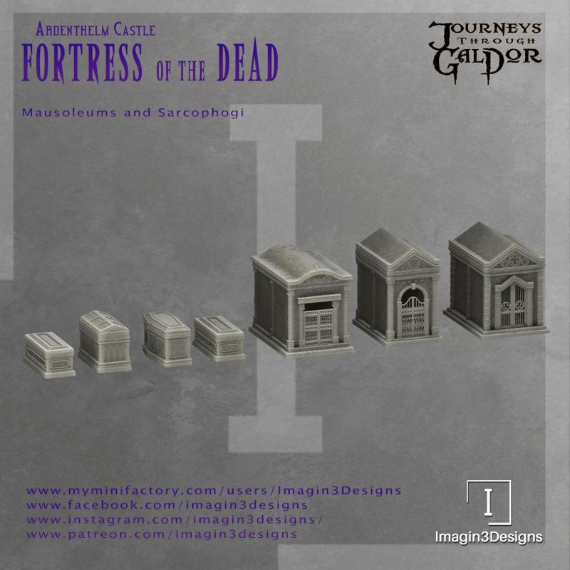 Fortress of the Dead – Small Mausoleums and Sarcophagi