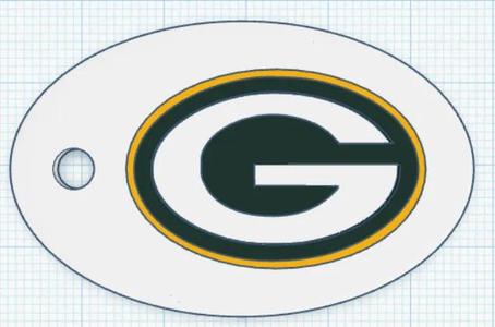 Packers Keychain   