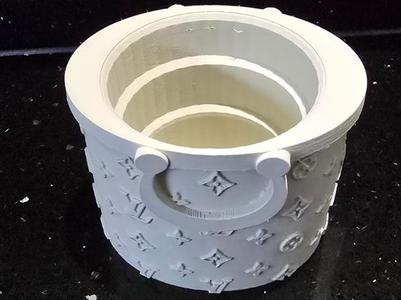 Louis Vuitton LV Bag Bucket Basket Planter