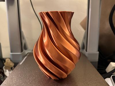 "Mycenae" Contemporary Spiral Vase
