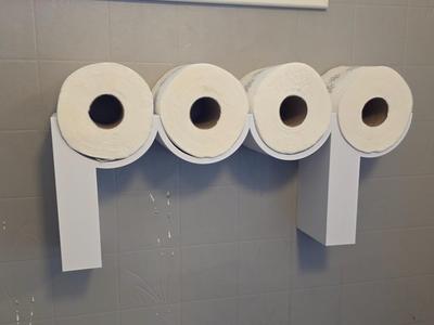 POOP toilet paper holder