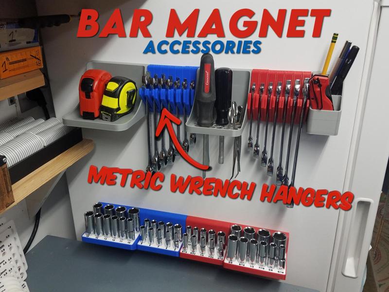 Wrench Hangers – Harbor Freight Bar Magnet Metric