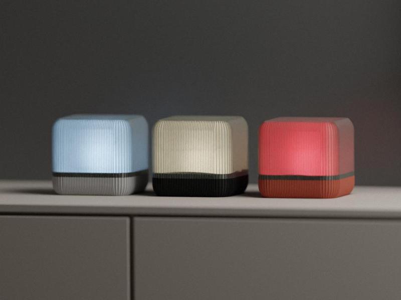 Modern Lamp. Wireless or Wired RGB Cube Light