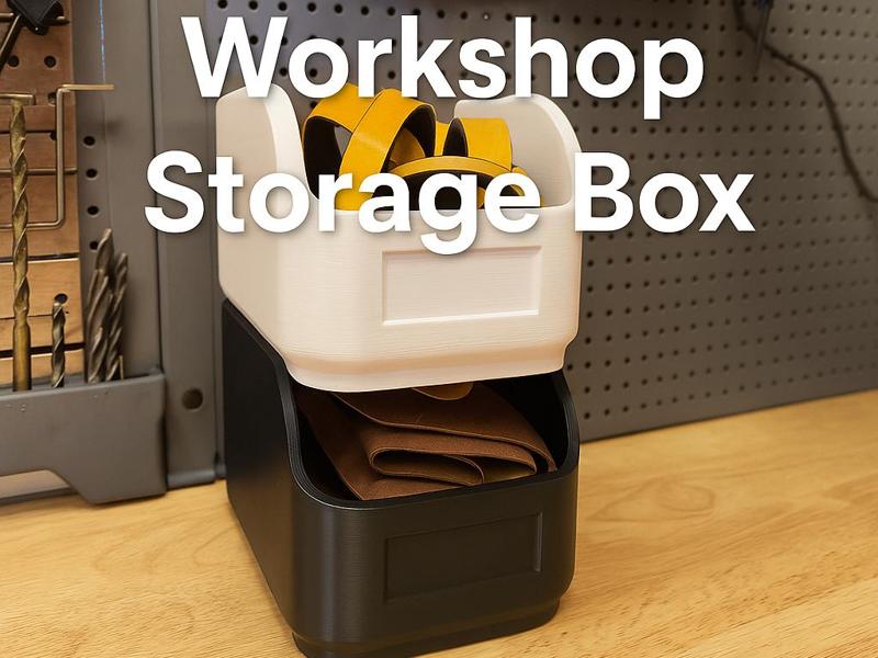 Stackable Workshop Storage Box