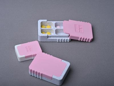 Portable Pill Box, Small Parts Case