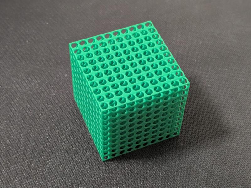 Infinity Grid Cube – Optical Illusion Cube Series