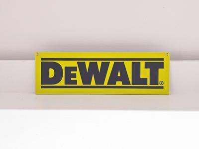 DeWalt Workshop Wall Sign