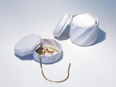 Jewelry Cotton Octagonal Storage Boxes Containers