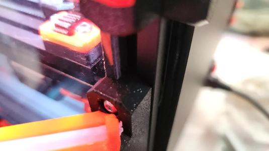 Foldable spool holder for Voron 0.2 with spring remix   