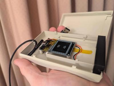 Bottom Case for TapTo NFC 1541 for PN532 V2.0 board   