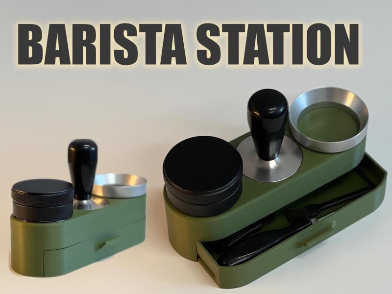 Barista Station – for Tamper, Distributor & Tools