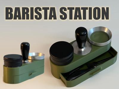 Barista Station – for Tamper, Distributor & Tools