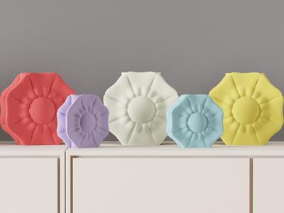 Flower Vase. Flower sculpture. Floral Decor