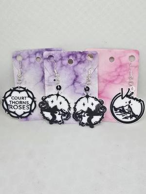 ACOTAR Book Earrings