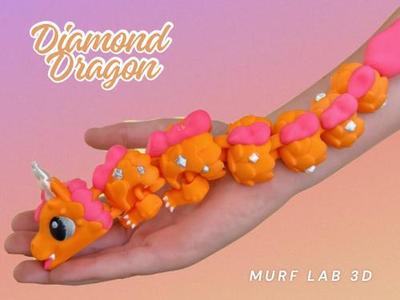 Cute Diamond Dragon Flexi