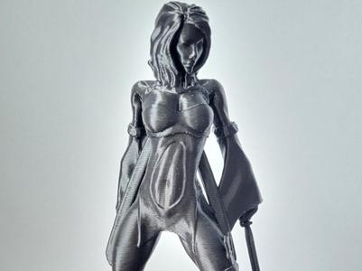 Female Warrior Statue – Onna-musha – Kunoichi