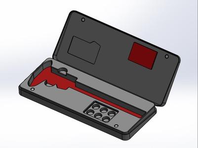 Digital caliper case