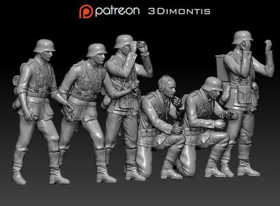 German artillery
