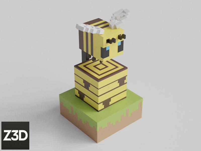 Minecraft Bee (AMS Optional)