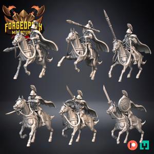 Greek Cavalry Warriors – Spear and Sword