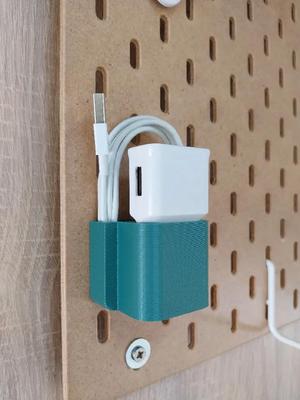 Kabelhalter für Skadis - Cable holder for Skadis   