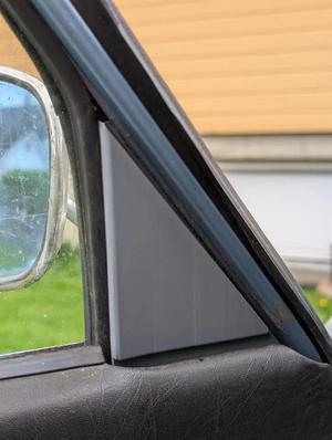 Door mirror trim cover - Volvo 240 1204630, 1204631   