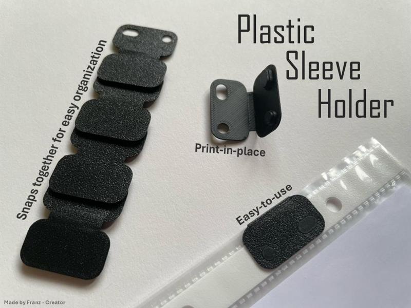 Plastic Sleeve Holder