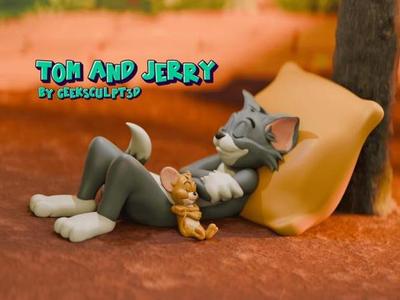 Adorable Tom and Jerry Collectible Figurine
