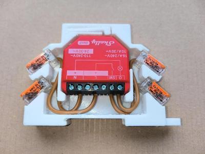 Shelly DIN Mount Wago 221 slim