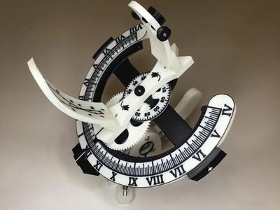 Accurate Heliochronometer Sundial 2025